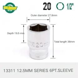 Dafei-20mm-12.5mm series 1/2-13311