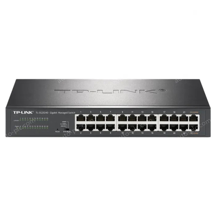 24 10/100/1000Base-T RJ45 ports Full gigabit cloud management switches