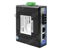 UOTEK Industrial 10/100M 2 Ethernet Ports 1 Optic Fiber Port Switch