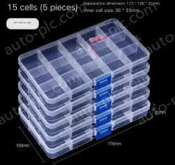 5 pcs. 15 cells of thickener