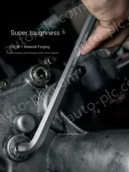 Short flat head hex wrench 1.5mm 82304