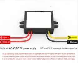 AC to DC power converter transformer step-down module regulator AC24V36V to DC12V 5A large aluminum shell