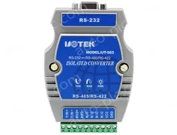 UOTEK Industrial RS-232 to RS-485/422 Converter with Isolation