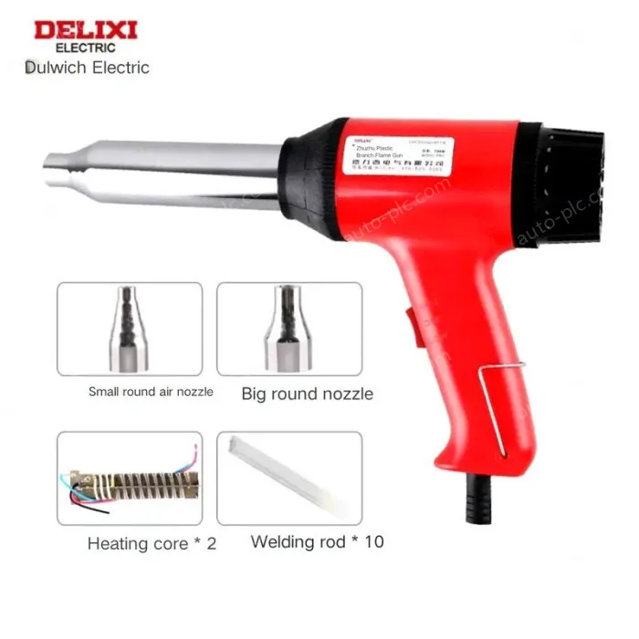 Welding torch + 2 heating cores + 10 electrodes