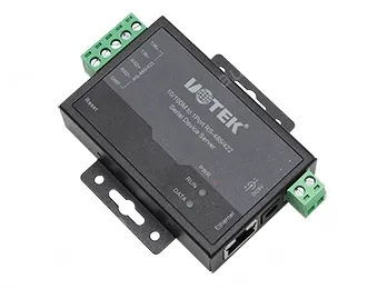 UOTEK 10/100M to 1 Ports RS-232/485/422 Serial Device Server
