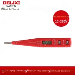 Digital display test pen 12-250V