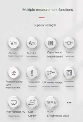 DE6266 "Measurable High Current Voltage" Clamp