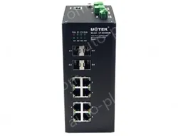 UOTEK 8G+4G Full Gigabit Managed Ethernet Switch