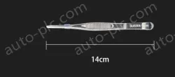 Stainless steel tweezers Straight round head (304 models) 14cm