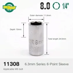 Xiaofei-8.0mm-6.3mm series 1/4-11308