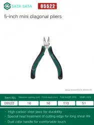 5 inch diagonal pliers 05522