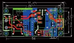 Small, safe isolated, regulated power supply switching power supply module 5V 1A Horizontal pins