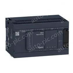 TM241C24R logic controller, Modicon M241, 24 IO, relay