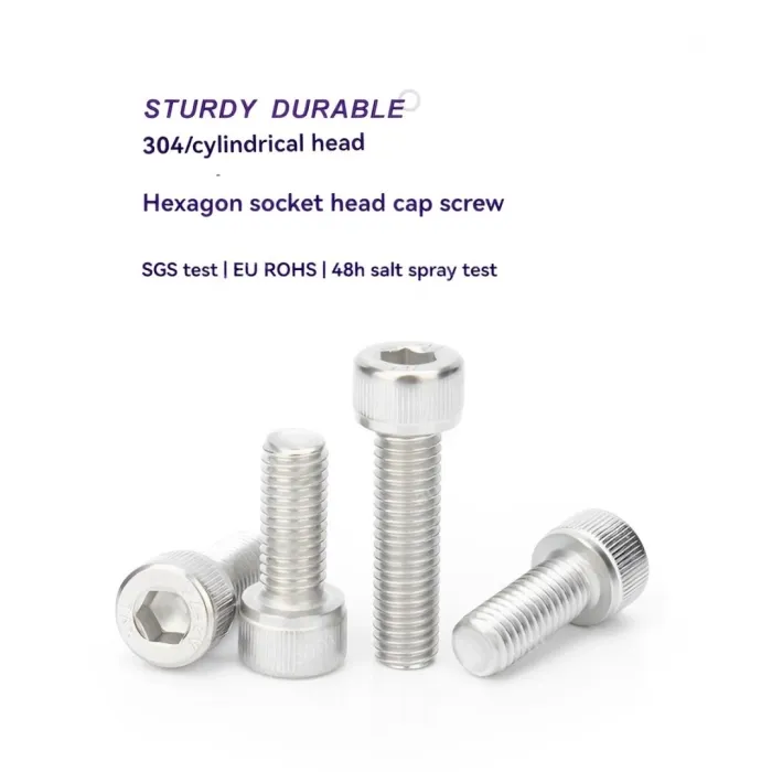 Cylindrical head hexagon socket screws M2.5*12