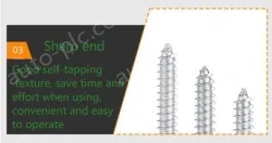 Flathead Cross M6.3*75
