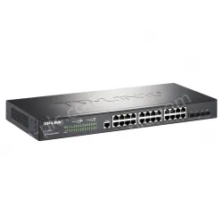 24 Gigabit RJ45 ports, 4 Gigabit SFP+ ports Layer 3 network management switches
