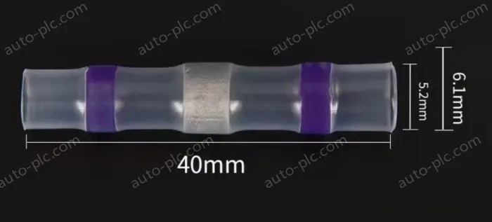 Solder terminal purple-S61