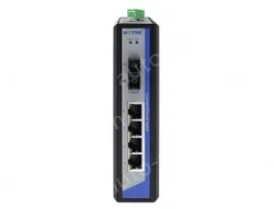 UOTEK 10/100M 1 Fiber 4 RJ-45 Ports Industrial Switch