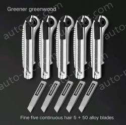 5 pieces of high-quality five consecutive shots + 55 alloy blades
