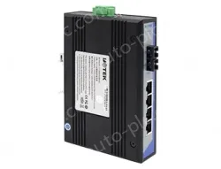 UOTEK 4 10/100/1000Base-T Ethernet ports and 1 &nbsp;1000Base- X optical port Network Fiber Optic Transceiver