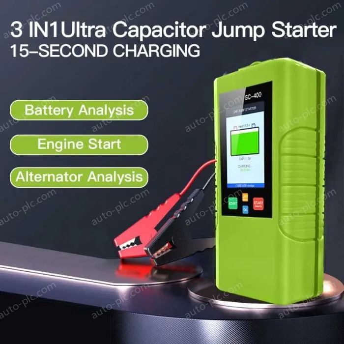 Jiedai Automotive Emergency Starting Power Supply Three in One 12V Large Capacity Generator Performance Testing Battery Tester