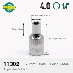 Xiaofei-4.0mm-6.3mm series 1/4-11302