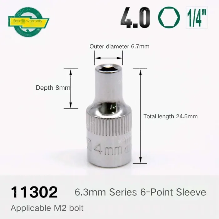 Xiaofei-4.0mm-6.3mm series 1/4-11302