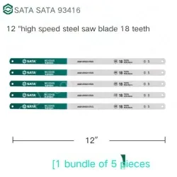 5 x 12" HSS 18t/93416