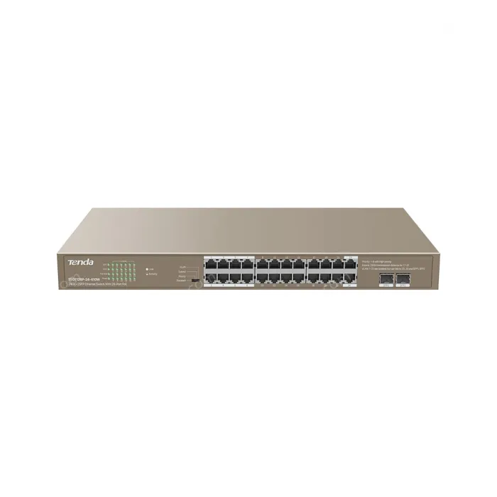 24GE+2SFP Ethernet Switch With 24-Port PoE