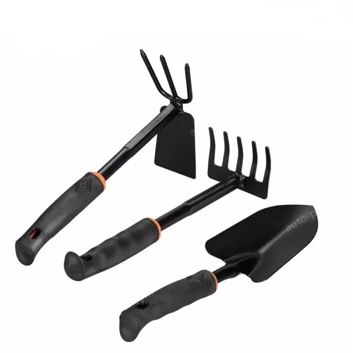 Soil shovel + five-tooth rake + dual-purpose nail rake hoe