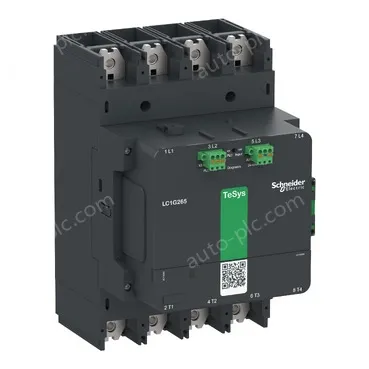 LC1G3304LSEA Contactor, high power, TeSys Giga, advanced version, 4 pole/NO, AC-1 <=440V 440A, 200-500VAC/DC coil