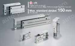 Compact Slide MXH2 Series &oslash;6, &oslash;10, &oslash;16, &oslash;20, &oslash;25