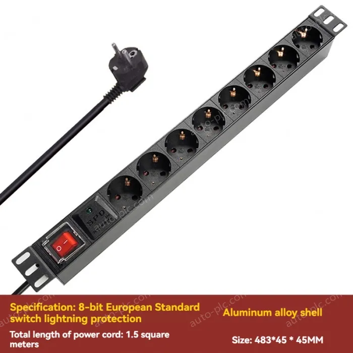 8-bit European standard + switch lightning protection * 2 meters cable