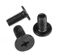 Carbon steel thin head screws M6*14*12