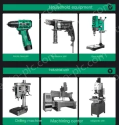 Professional iron box 19-piece set + 13 twist drills