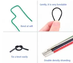 Teflon Wire Cable 10AWG Black 37 cores