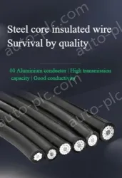 Steel core insulated wire 10KV3.4 thickness*JKLGYJ-185/30