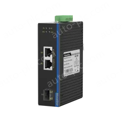 1 Port Gigabit SFP + 2 Ports Gigabit RJ45 Din Rail industrial media converter