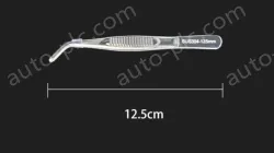 Stainless steel tweezers Curved round head (304 models) 12.5cm