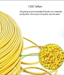 Teflon Wire Cable 26AWG Brown 7 cores