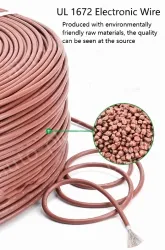 Transformer lines 24AWG Red