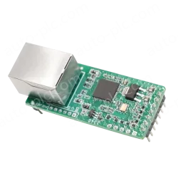 Low-cost serial-to-Ethernet module