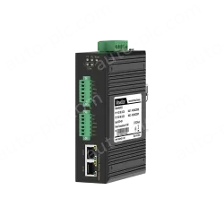 industrial-grade Modbus gateway 2-channel DIN-rail serial port server