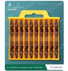 65mm double truncated double ten S2 10 pcs