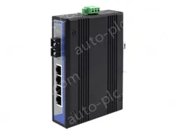 UOTEK 4 10/100/1000Base-T Ethernet ports and 1 &nbsp;1000Base- X optical port Network Fiber Optic Transceiver