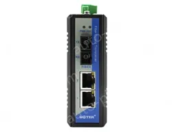 UOTEK 2 Base-T Ethernet ports,1 Base- X optical port network fiber transceiver