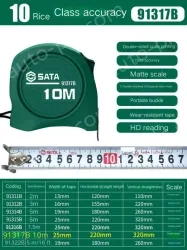 Class 1 accuracy - 10 m - ruler width 25mm - 91317B