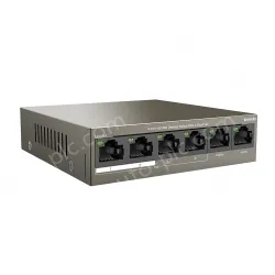 6-Port 10/100M Desktop Switch with 4-Port PoE