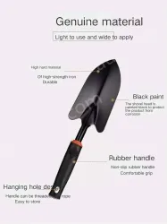 Army green five-tooth harrow