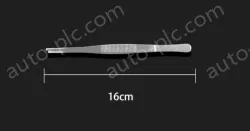 Stainless steel tweezers Straight round toe (thick) 16cm
